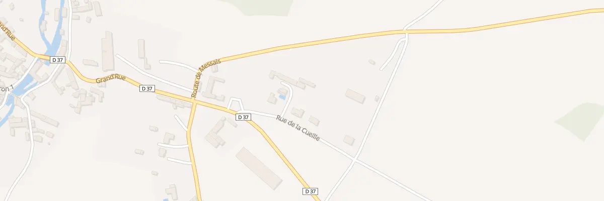 Plan du 3 Rue de la Cueille à Marnes