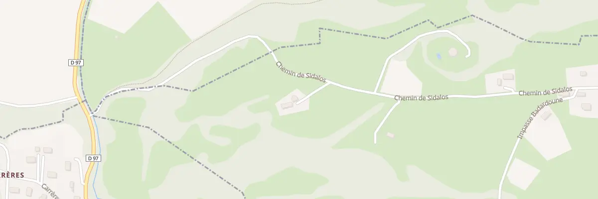 Plan du 51 Che de Sidalos aux Angles