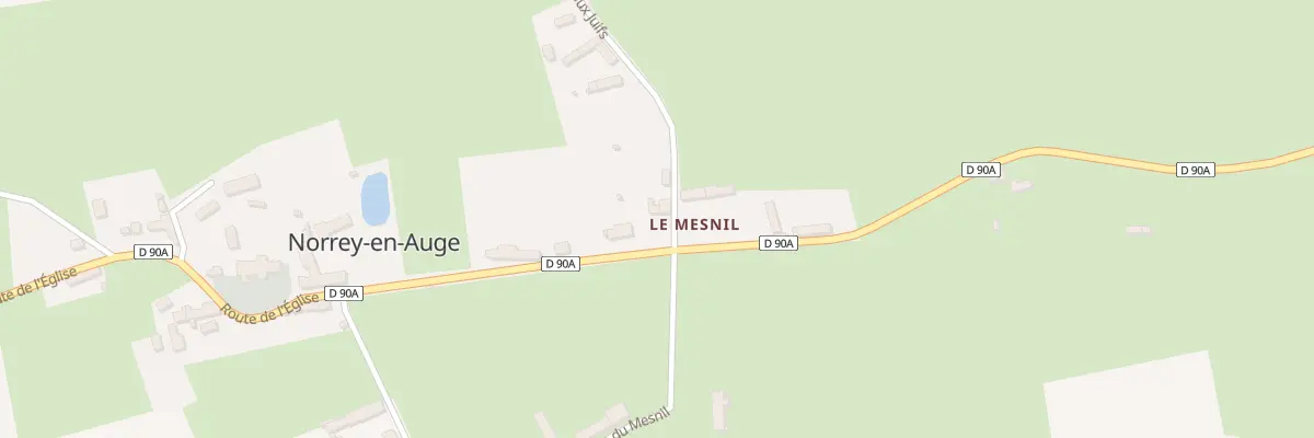 Plan du 5017 Le Village de Norrey à Norrey-en-Auge