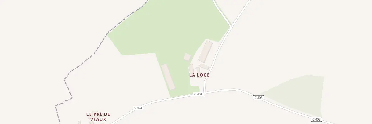 Plan du 5191 La Loge à Souligné-Flacé