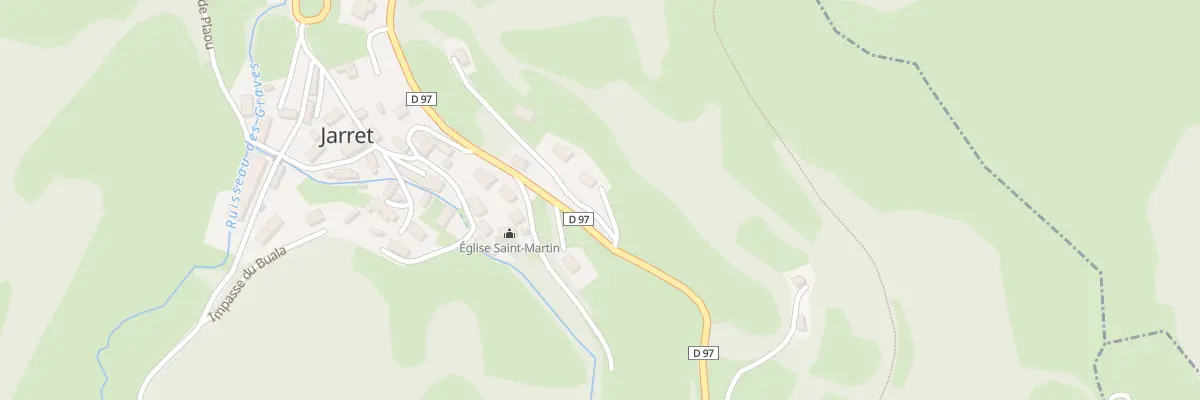 Plan du 72 Rte d’Artigues à Jarret