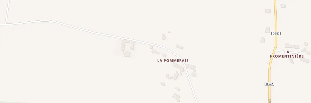 Plan du 134 La Pommeraie à Pacé