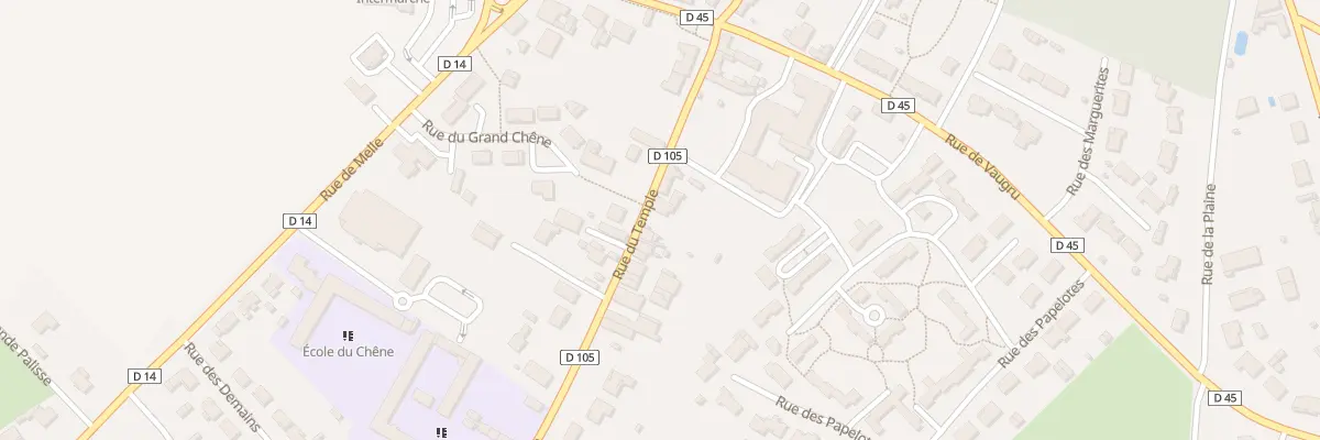 Plan du 60 Rue du Temple à Lezay