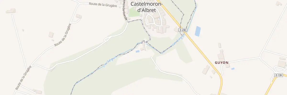 Plan du 3 A la Plane à Saint-Martin-du-Puy