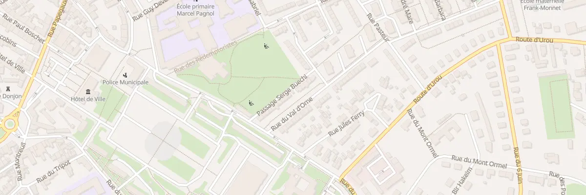 Plan du 19 Rue du Val d’Orne à Argentan