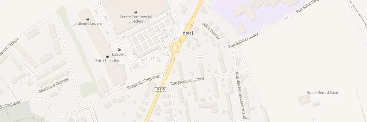 Plan du 7 Rue Jacques Larose à Argentan