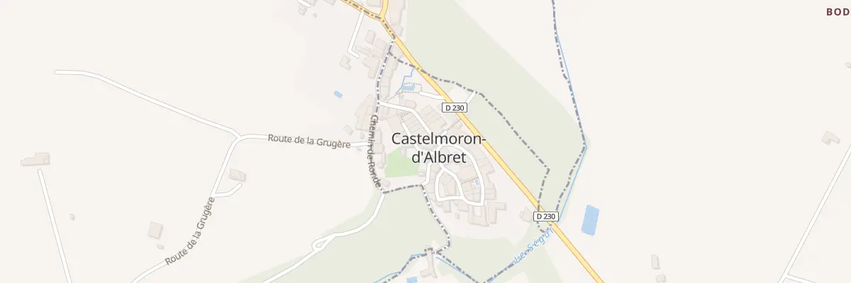 Plan du 4 Rue de la Tranchée à Castelmoron-d’Albret