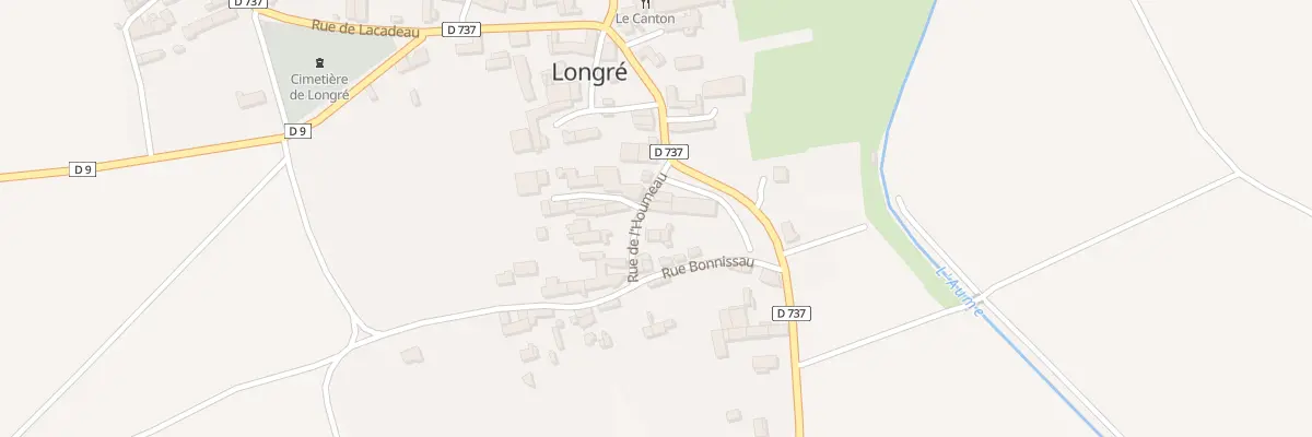 Plan du 3 Rue de l’Houmeau à Longré