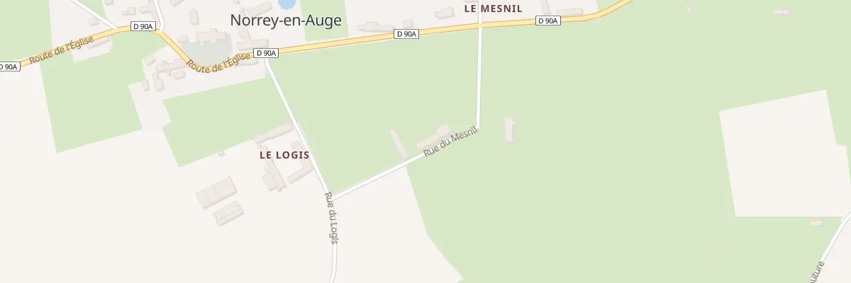 Plan du 5002 Le Mesnil à Norrey-en-Auge