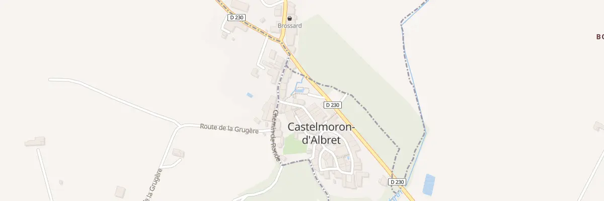 Plan du 3 Gr Grand Rue à Castelmoron-d’Albret