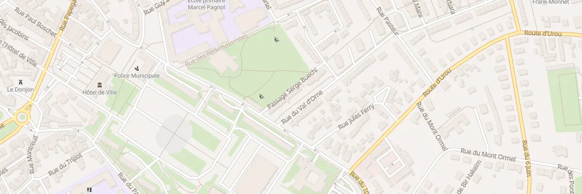 Plan du 13 Rue du Val d’Orne à Argentan