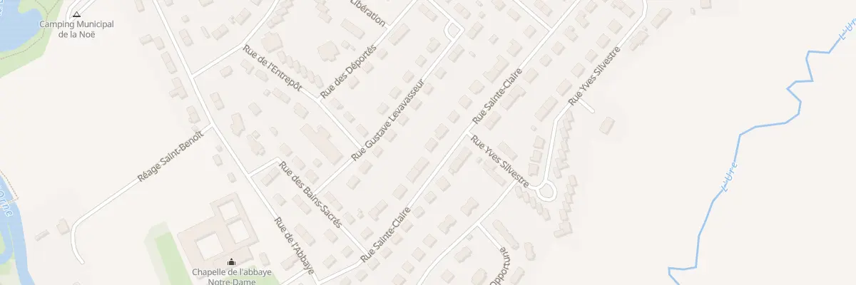 Plan du 21 Rue Sainte Claire à Argentan