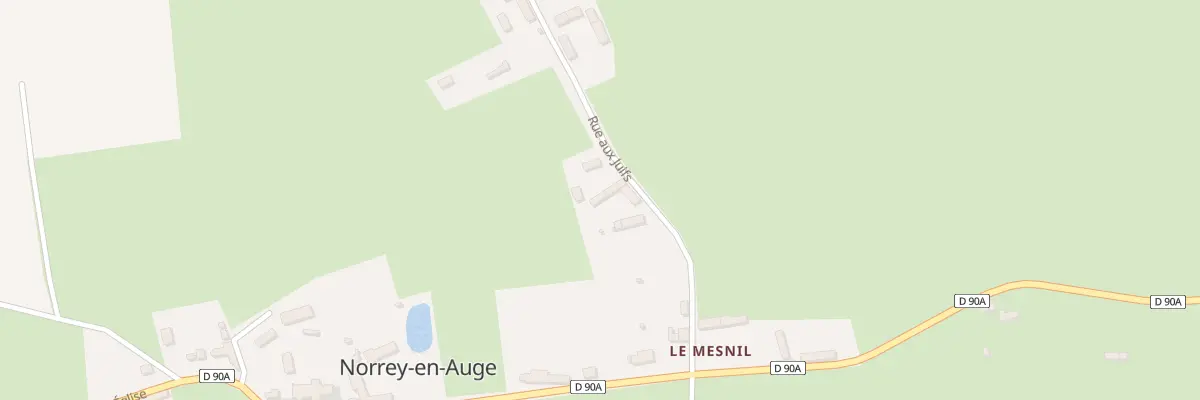 Plan du 5021 Le Village de Norrey à Norrey-en-Auge