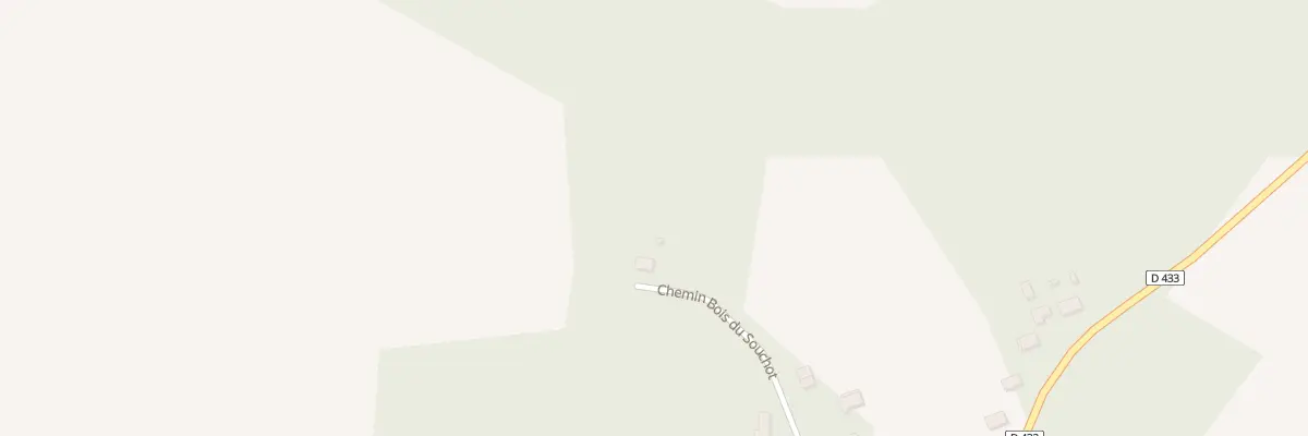 Plan du 18 Che Bois Souchot à Étriac