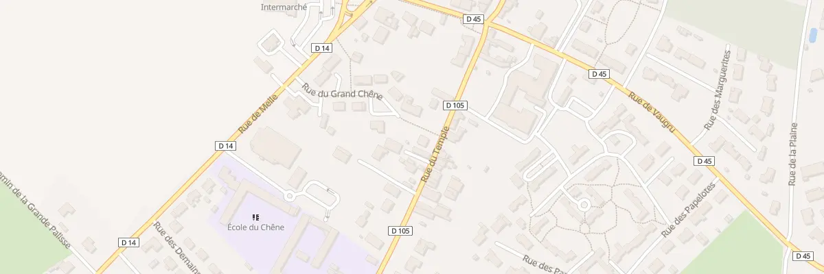 Plan du 41 Rue du Temple à Lezay
