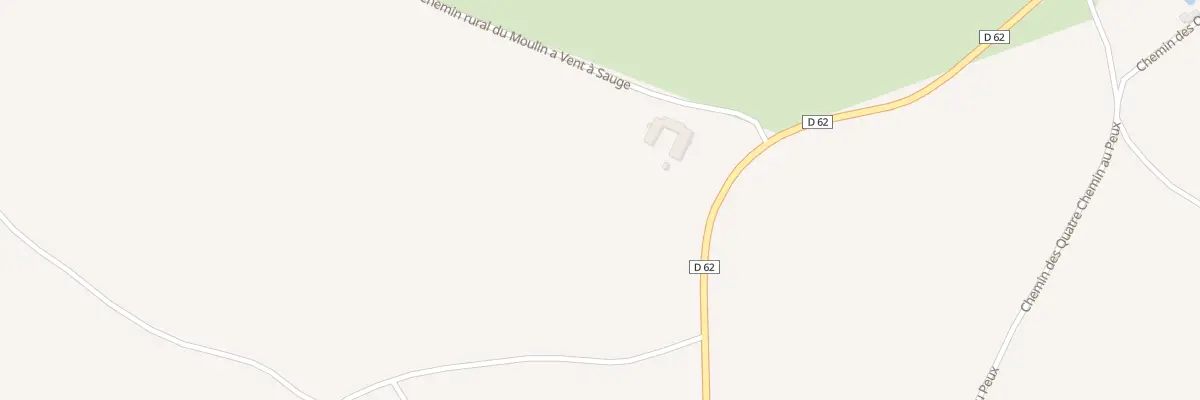 Plan du 5383 Sauge à Sanxay