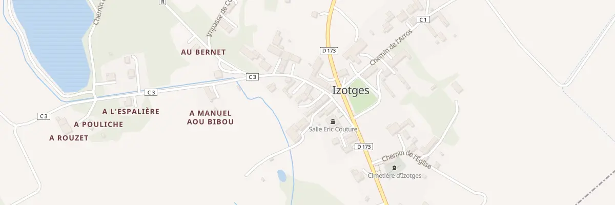 Plan du 31 Che de l’Adour à Izotges