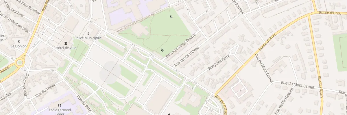 Plan du 5 Rue du Val d’Orne à Argentan