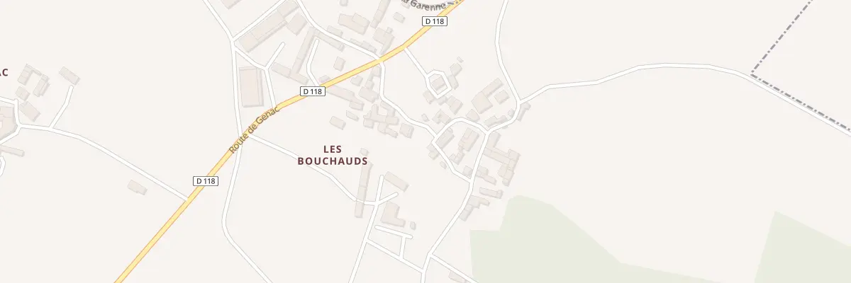 Plan du 124 Rue du Logis à Saint-Cybardeaux