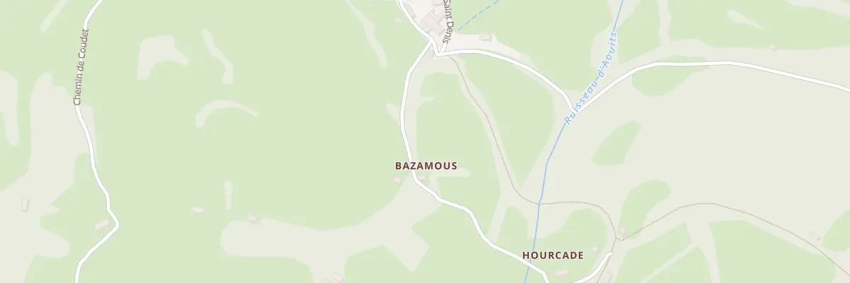 Plan du 5027 Bazamous à Ousté