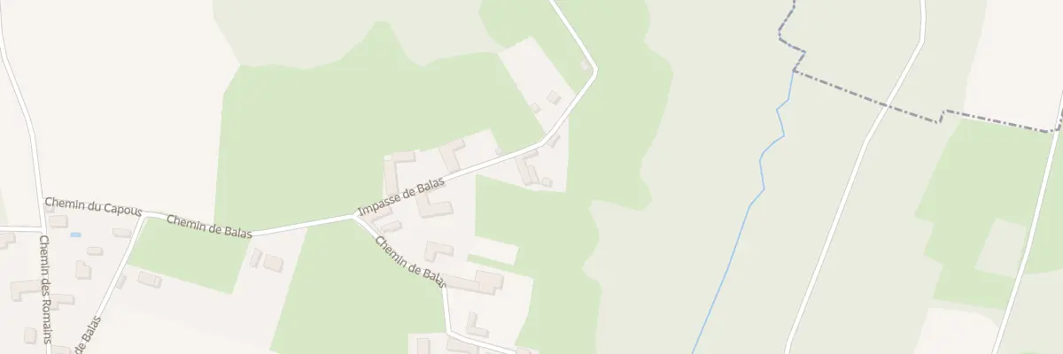 Plan du 18 Imp du Balas à Lahitte-Toupière