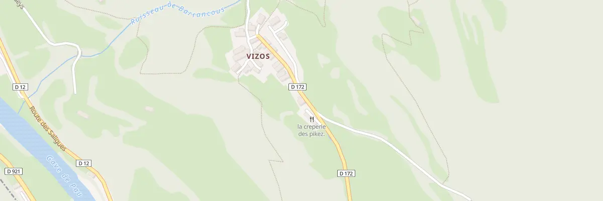 Plan du 5100 Le Village de Vizos à Saligos