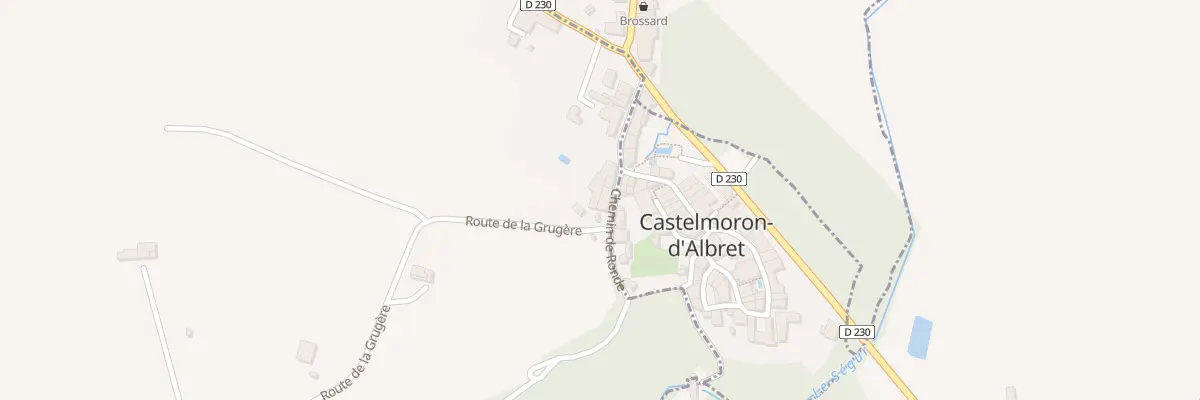 Plan du 52 Castelmoron à Saint-Martin-du-Puy