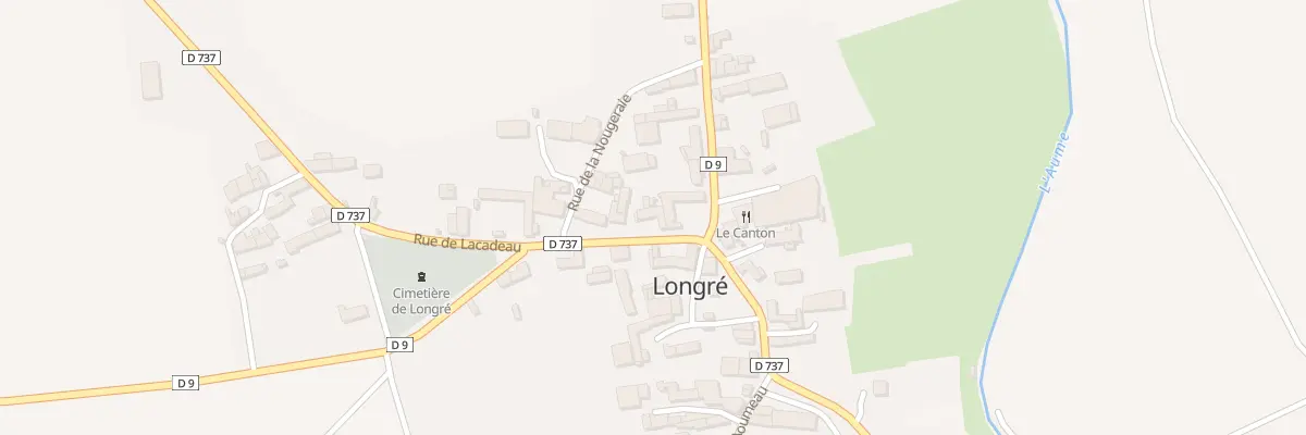 Plan du 11 Rue des Rosilières à Longré