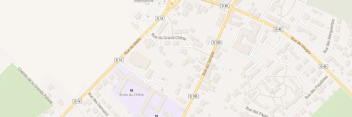 Plan du 41A Rue du Temple à Lezay