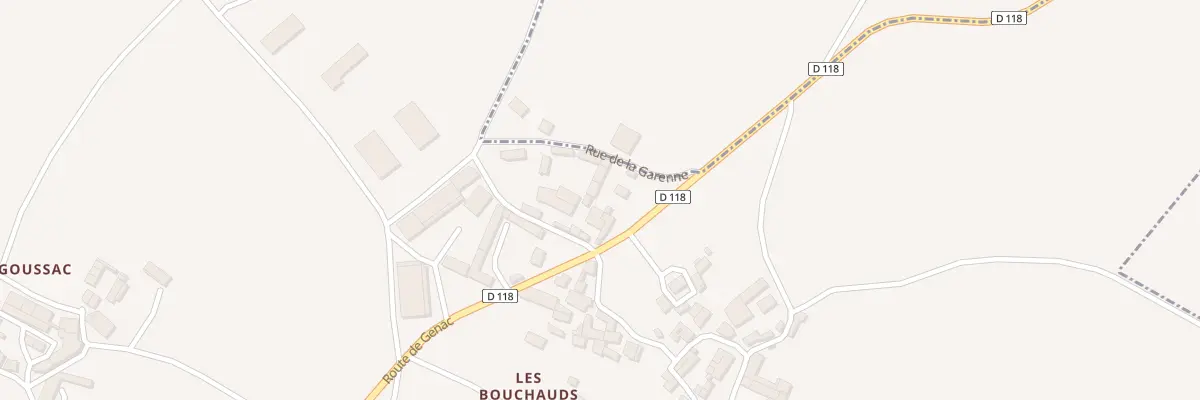 Plan du 4 Rue de l’Ouche Veille à Saint-Cybardeaux