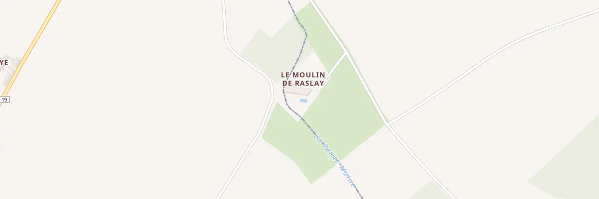 Plan du 5003 Moulin de Raslay à Raslay