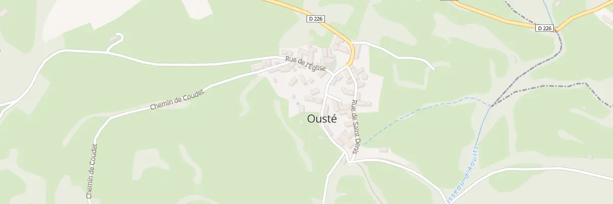 Plan du 5012 Le Bourg à Ousté