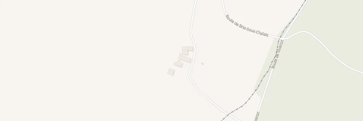 Plan du 5100 Chez Bréau à Brossac