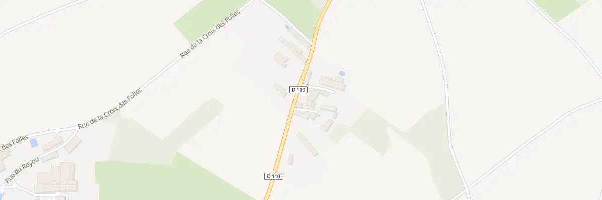Plan du 1 Rte de la Petite Tranchée à Alloinay