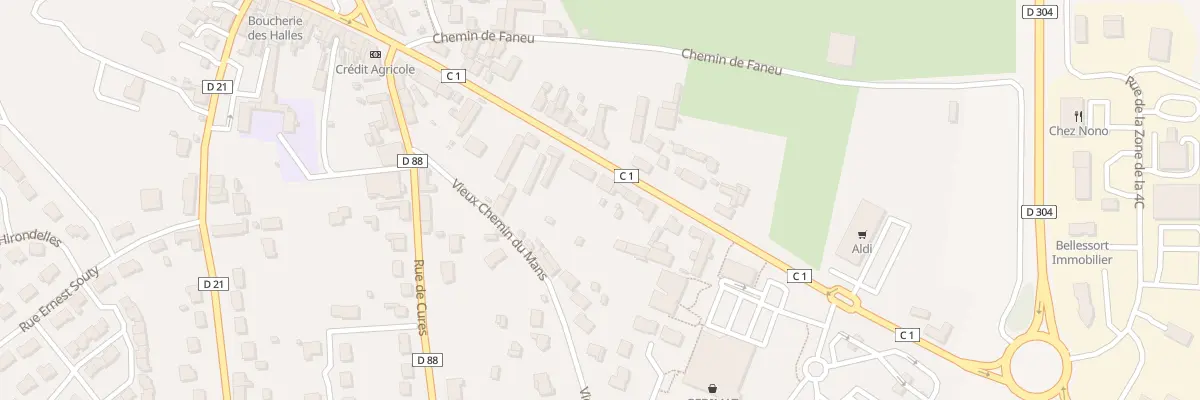 Plan du 24 Rue du Mans à Conlie