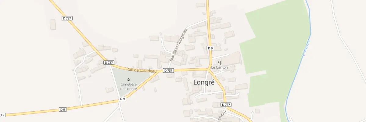 Plan du 7 Rue des Rosilières à Longré