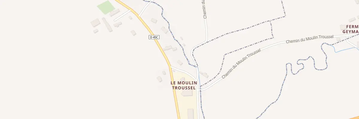 Plan du 5089 Le Moulin Troussel à Angerville