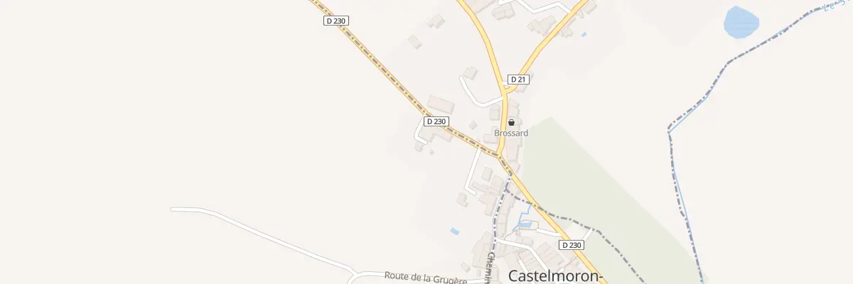 Plan du 5046 Castelmoron à Saint-Martin-du-Puy