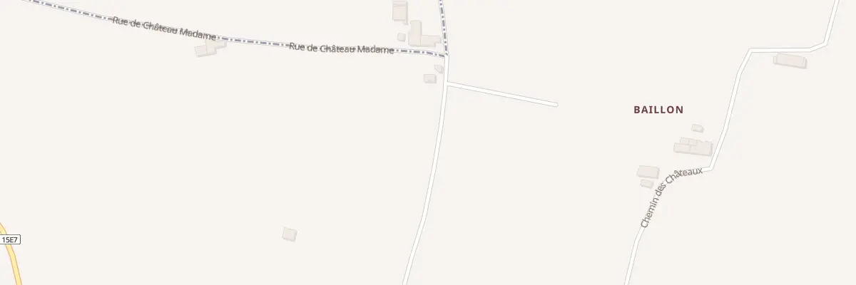 Plan du 1 Chateau Madame à Mesterrieux
