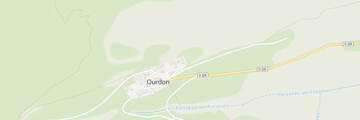 Plan du 5001 Perches à Ourdon