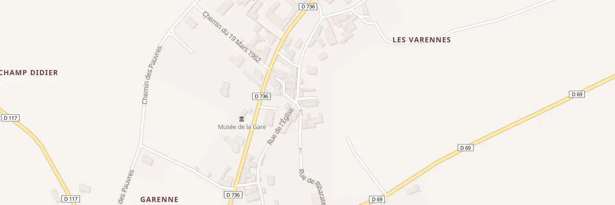 Plan du 248 Rue de l’Eglise - Gourville à Rouillac
