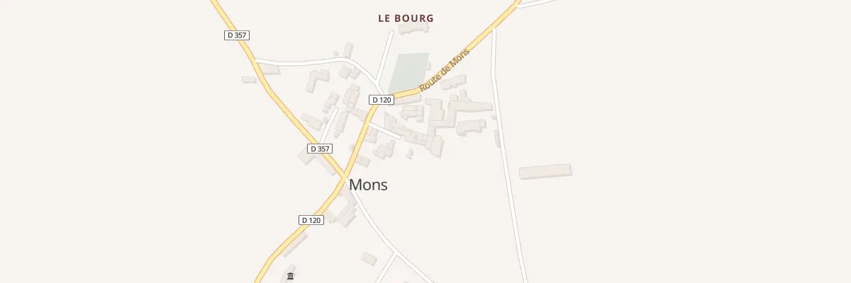Plan du 5005 Le Bourg à Marcillac-Lanville