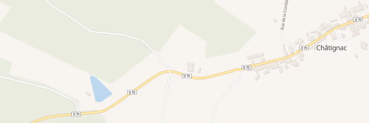 Plan du 5064 La Croix de Mioule à Châtignac