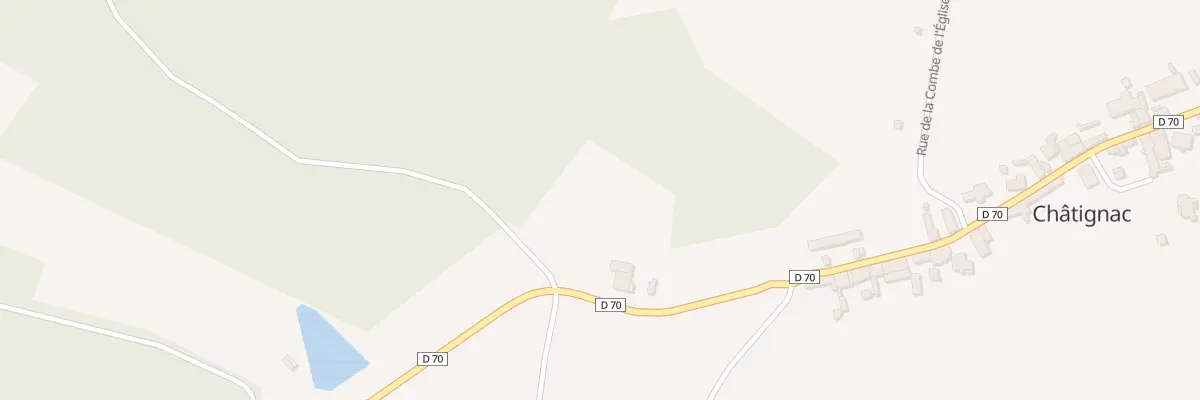 Plan du 5 Rte des Fours A Pains à Châtignac