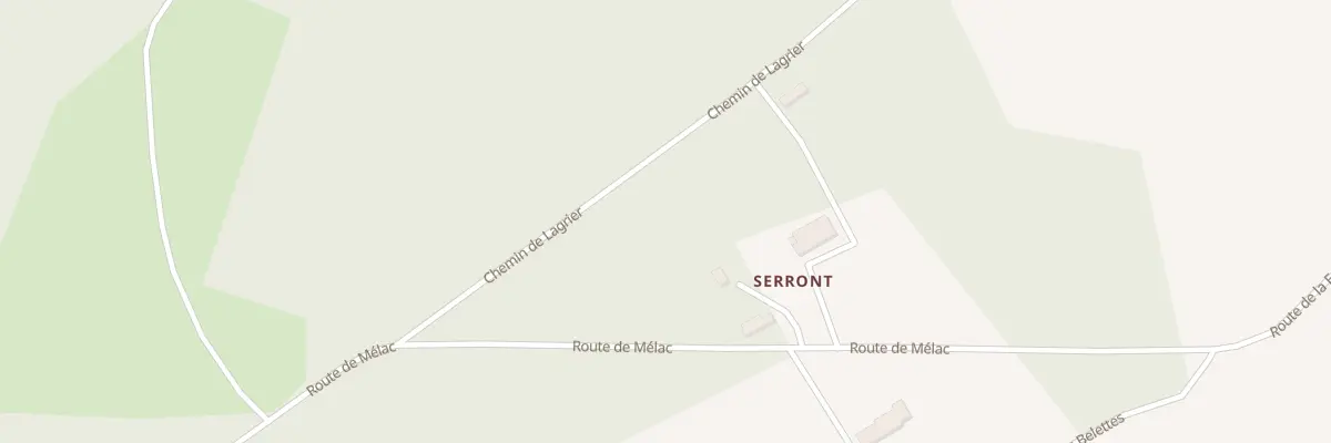 Plan du 5119 Serront à Rioux-Martin