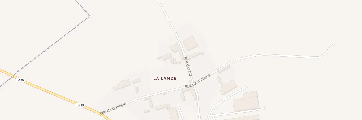 Plan du 7 Rue des Iris à Craon