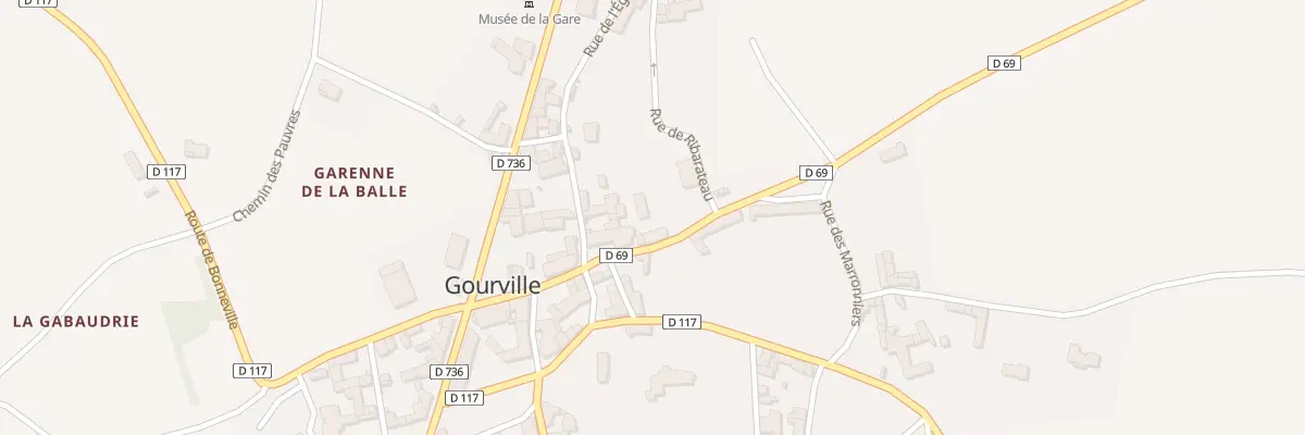 Plan du 163 Rue du Lavoir - Gourville à Rouillac