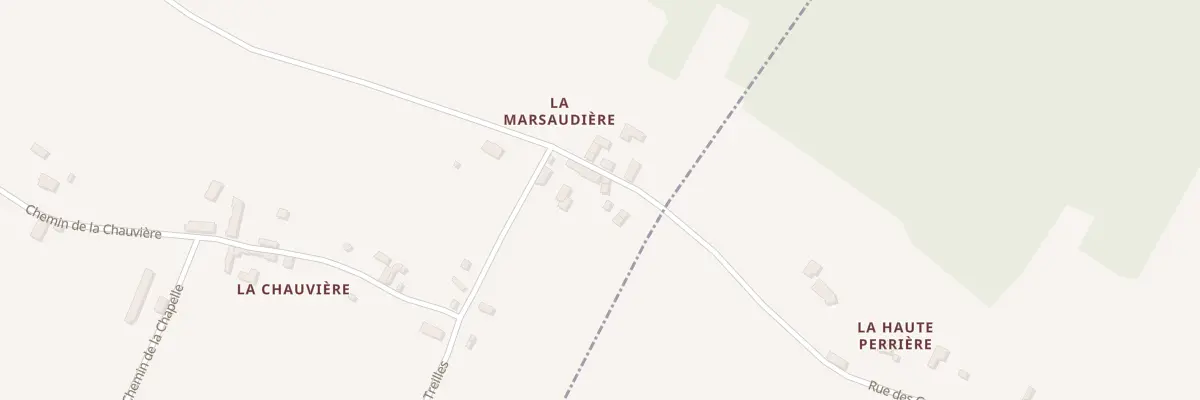 Plan du 6 La Marsaudiere Sud à Épieds
