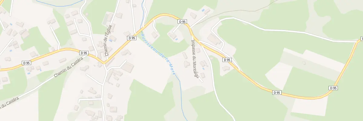 Plan du 4 Imp du Montaigu à Julos