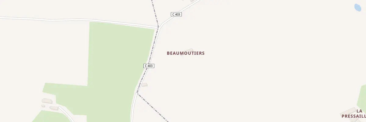 Plan du 5189 Beau Moutier à Souligné-Flacé